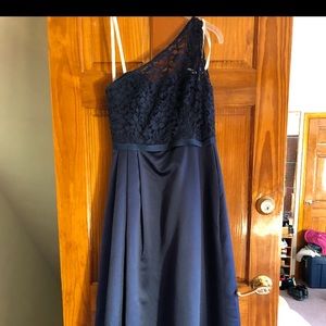 Navy gown
